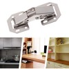 YFFSFDC Stainless Steel Sliding Hinge Cabinet Hinge Repair Fixing Hardware