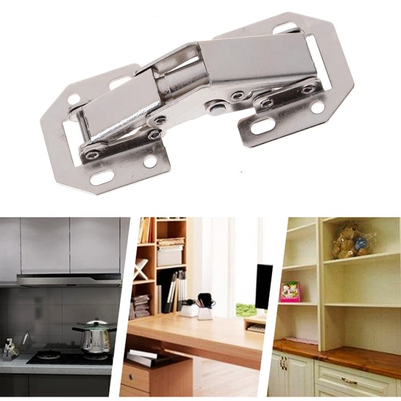 YFFSFDC Stainless Steel Sliding Hinge Cabinet Hinge Repair Fixing Hardware