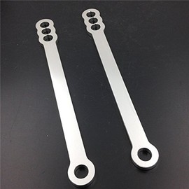 SMT-Silver Lowering Links Compatible With Kawasaki Zx6R Zx636 Zzr600 Ninja Zx9R 9R Zx12R Zx-12R [B075VLW1GY]