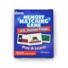 Menique, Memory Matching Game U.S. States Flags, Educational Card Game.