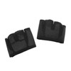 OTOTEC M Unisex Black Half Four Finger Gloves for Workout