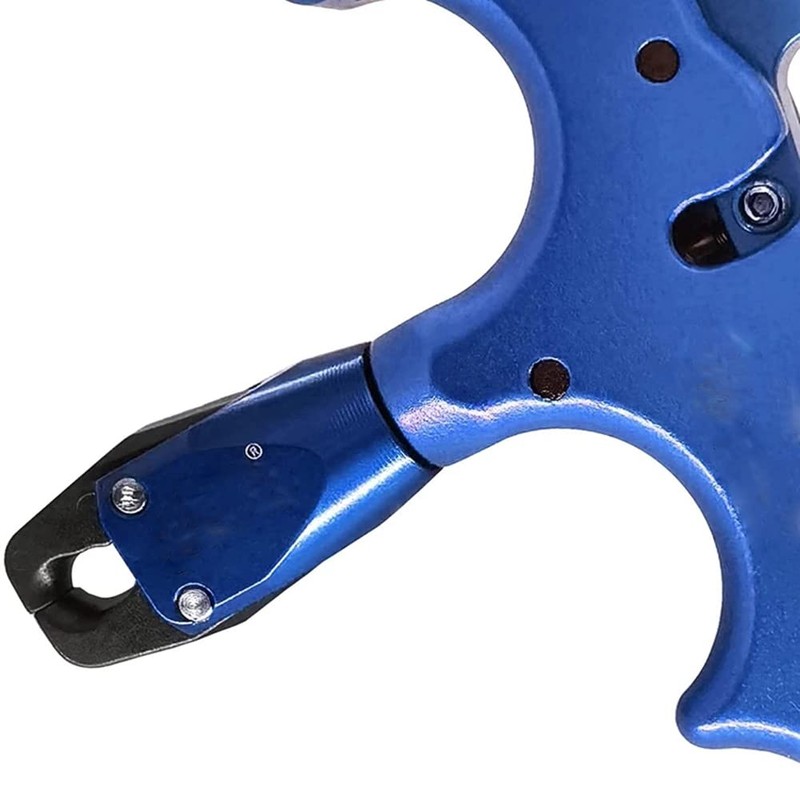 soonbuy 360°Rotation Thumb Bow Release, Aluminum Alloy 3 Finger Thumb