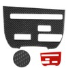 Console Trim Sticker Carbon Fiber CD Player Interior Accessories Fit