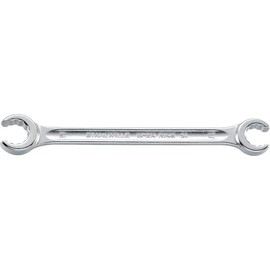 STAHLWILLE Open Ring Spanner, Hex Type, Size 0.7 x 0.8 inches (19 x 22 mm), Total Length 9.1 inches (230 mm), 9.4 - 7.7 x 8.7 inches (24 - 19 x 22 mm)