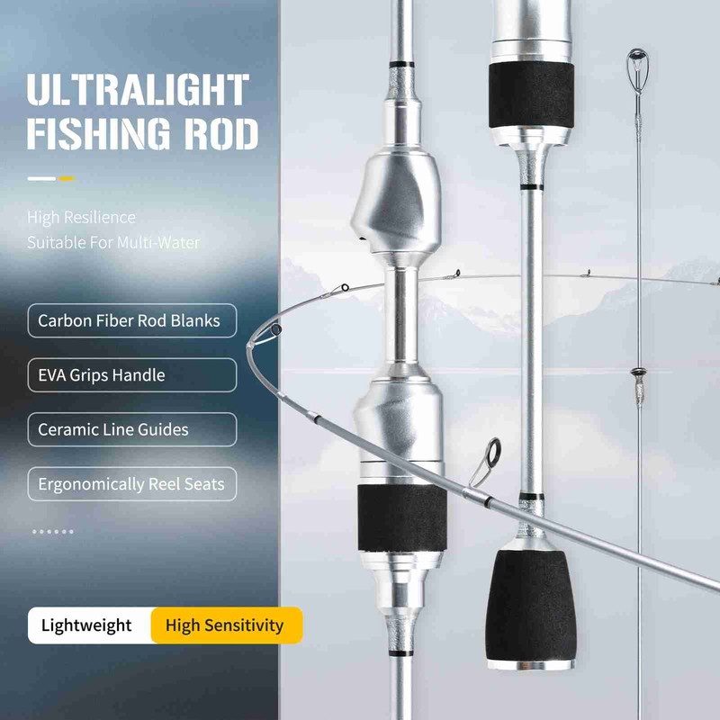 Fishing Rod with High Elasticity Carbon Fiber Rod Blank EVA