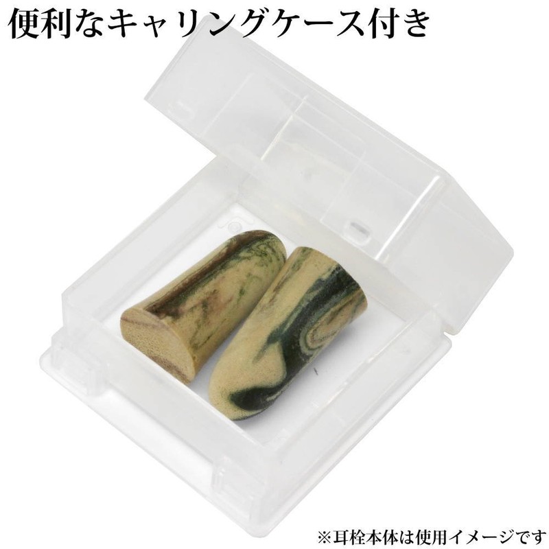 Moldex Cordless Disposable Ear Plugs (Eco - Pack, Includes Case)