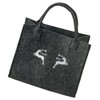 LaFiore24 Felt Bag, Felt Shopping Shopper, Women's Handbag, Festival, Dirndl,