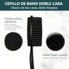 Set Cepillos Corporales Silicona Limpiador Baño Hombres Mujeres Cepillo Espalda
