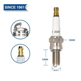 TORCH B8RI Iridium Spark Plug Repalce for CR8EIX Spark Plug, for Daihatsu 999-06910-X9-023 999-06910-X9-024 Spark Plug, for Yamaha RAPTOR 700R 2013-2018, OEM