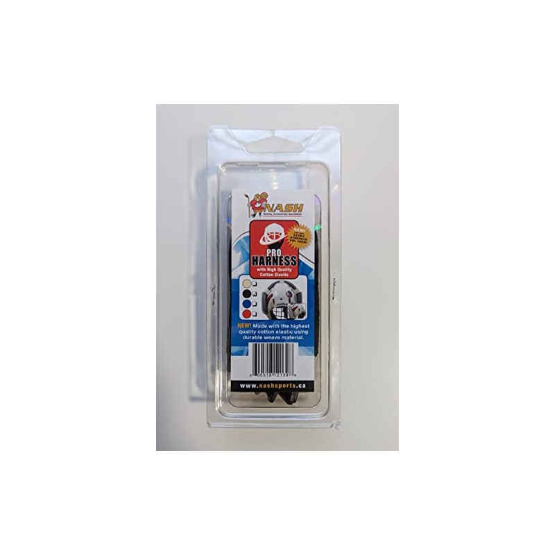 Goalie Helmet Pro Harness (Blue)