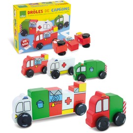 Vilac magnetisch Trucks (9)