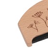 2PCS Set Sweater Cleaning Shaver Set Oval Beech Wood Bristle
