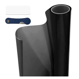 Car Window Tint Film for Auto Sun Shade Roll Width 20"×Length 19.68Ft Universal Dark Vinyl Protection Film with 20% VLT, Privacy Sunlight Heat UV Block Protection & Scratch Resistant