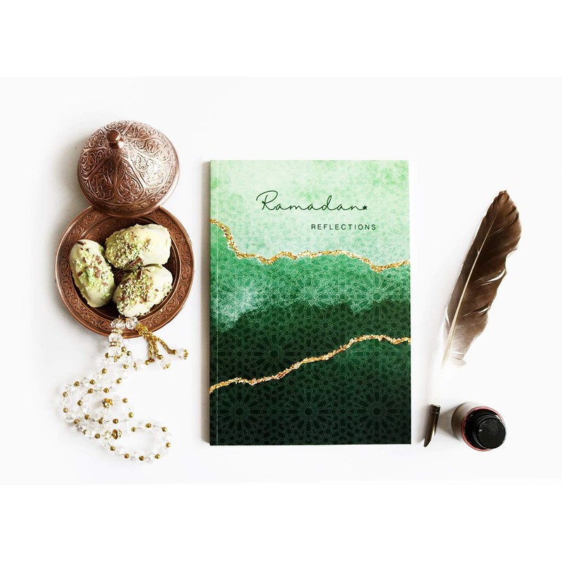 Islamic Moments Ramadan Reflections Notebook A5 Perfect Bound, Islamic Stationery,