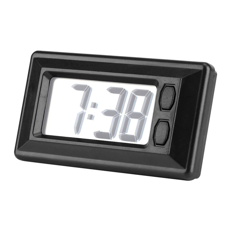 LCD Desk Clock, Dashboard Clock, Digital Table, Car, Dashboard, Desk,