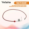 Yetaha 232286 Furnace Ignitor Electrode Replacement, Electrode Single Probe Igniter