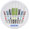 SINGER - Agujas de tapiz en esfera compactas, agujas de