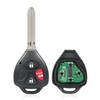1 Pcs Keyless Entry Remote Key Fob Cover Buttons Compatible