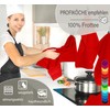Lashuma Linz Terry Kitchen Towels Red Cotton Tea Towels 50
