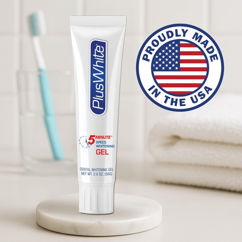 Plus White Teeth Whitening Kit, Tooth Whitening Gel & Mouth