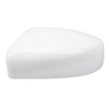 Side Mirror Cover Exterior Rearview Mirror Cover Cap Unpainted White