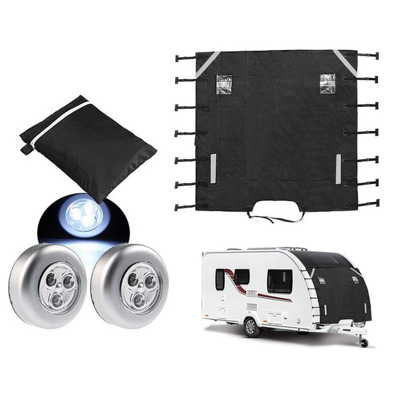 Front Cover Front Towing Cover Chip Protector Protector with Led