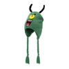 Spongebob Squarepants Beanie Hat, Plankton Peruvian Winter Knit Cap with