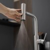Modern Stainless Steel Single Handle Pull Out Kitchen Sink Faucet