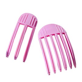AIXXCUVQ 2pieces Wind Shaping Styling Comb For Children S Voluminous Hair Roots Volumizing Hair Root Lifting Combs Set ABS