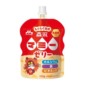 森永乳業 マミーゼリー (カルシウム 鉄 ビタミンD 乳酸菌) 125g×6個