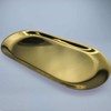 Prop tray gold small ballpoint pen tray cosmetic tray 2ea