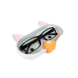 Cat Eyeglass Holder – Cute Decorative Desk Stand for Nightstand or Office (Multiple Styles)
