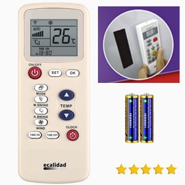 Wide – Wide Air Conditioner Remote Control Compatible with Air Conditioner Wide. Delivery in 24-48 hours. Wide Remote Control Compatible.