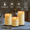 Tidomate Rechargeable Candles with Remote - LED Pillar Candles with