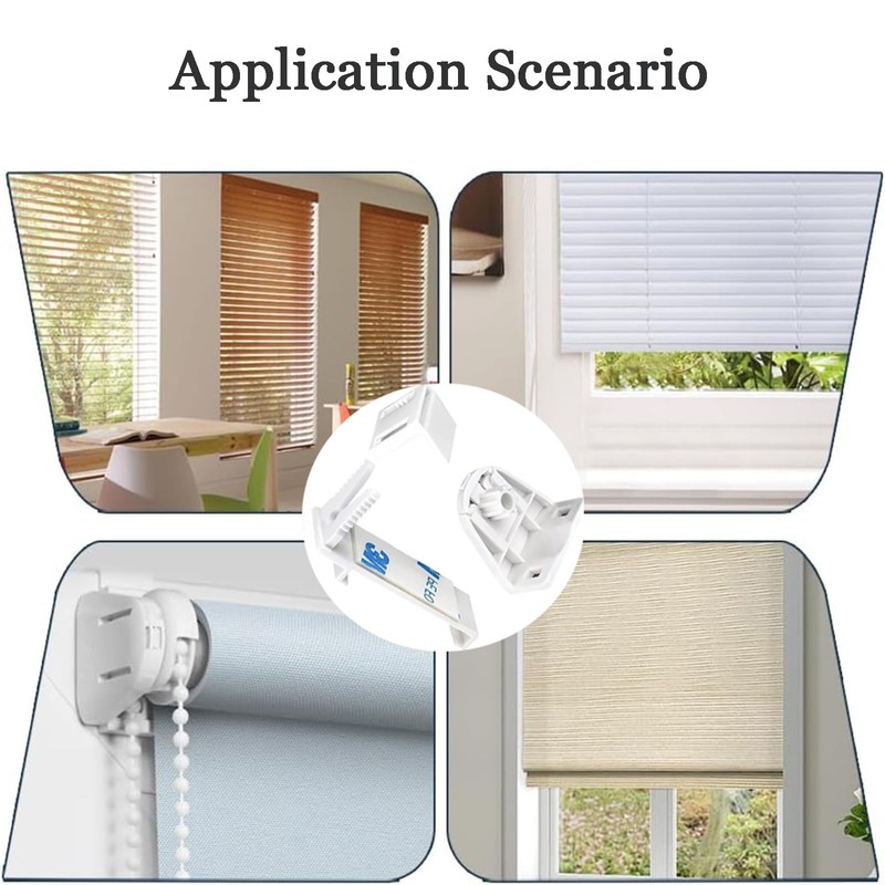 Pack of 20 Roller Blind Brackets Window Roller Blinds for