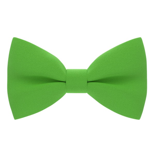 Men's Classic Pre-Tied Bow Tie Formal Solid Tuxedo, by Bow