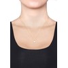 Elli Women's Elegant Drop Pendant Necklace with Moonstone in 925
