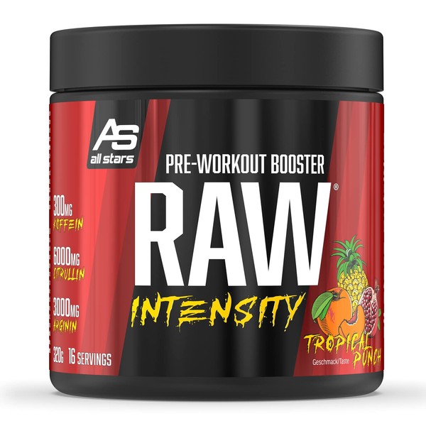 All Stars Intensity 3.17 Raw, 1 Pack Tropical Punch 400g