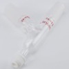 StonyLab 3 Way Distilling Thermometer Adapter with 24/40 Joints and
