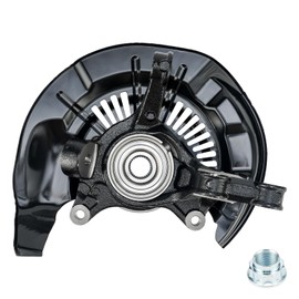 PHILTOP Front Steering Knuckle & Wheel Bearing Hub Assembly Compatible with Toyota Highlander 2008-2017, Lexus RX350 2010-2015, Lexus RX450h 2010-2015,Driver Side 698433