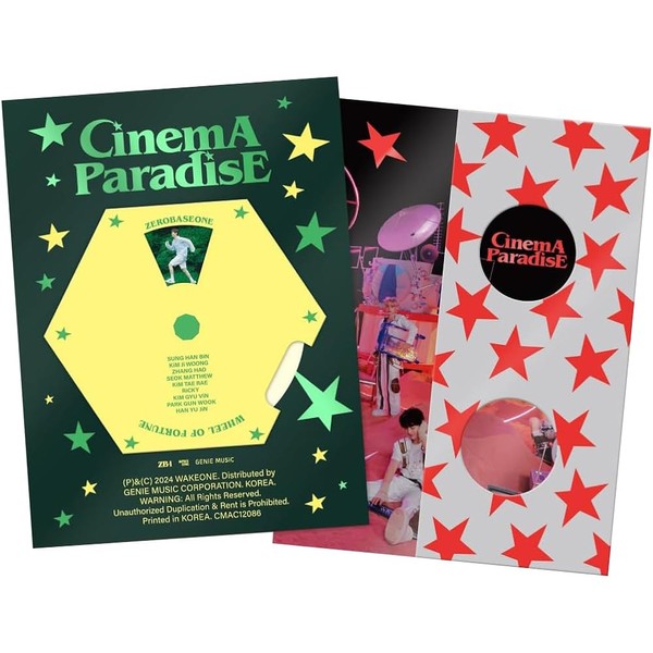 ZEROBASEONE CINEMA PARADISE 4TH MINI ALBUM [ROMANCE VERSION + SF