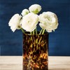 Two's Company Set of 2 Tortoise Candleholder Vase, Includes 2