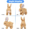 Rabbit Cuddly Toys Small - Electronic Interactive Pet Bouncing Makes