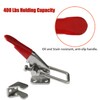 CUKAYO 2pcs Heavy Duty Toggle Clamp Capacity 400LBs, 304 Stainless