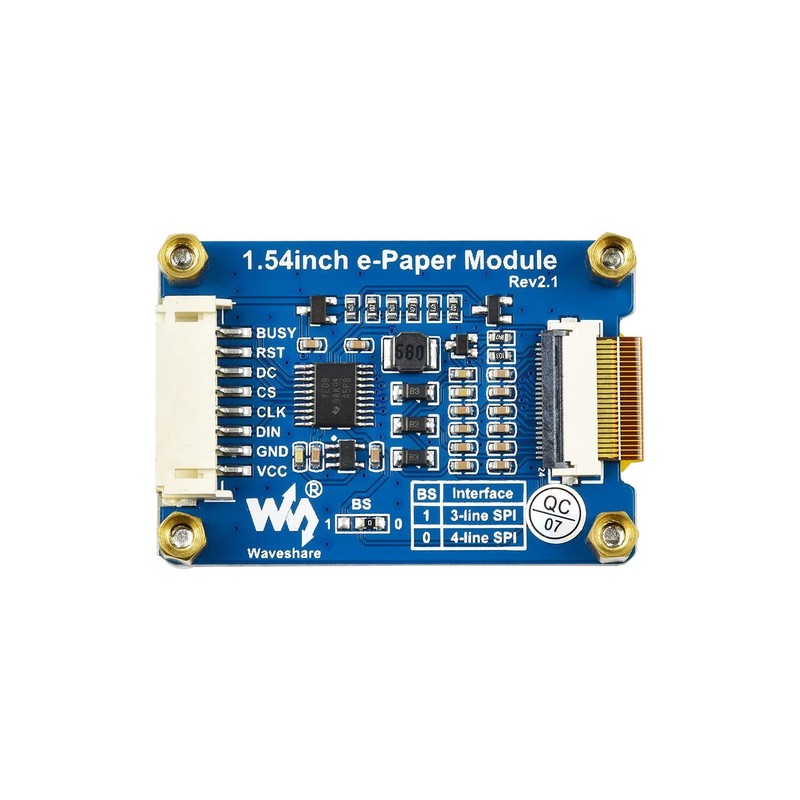 1.54" SPI Electronic Paper Module E-ink Eink Display Starter Kit