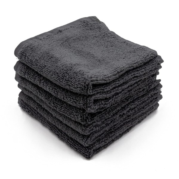 Linteum Textile 12 Piece Face Towel Set 100% Soft Cotton