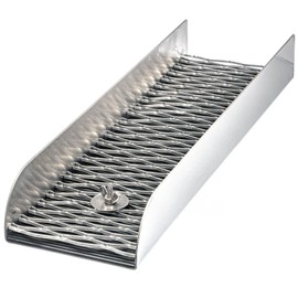 ASR Outdoor 12" Pocket Mini Sluice Box for Gold Panning (Aluminum)