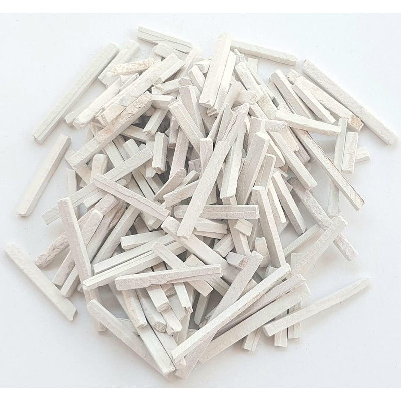 Edible White Chalk Pencils, Natural Slate Sticks for Pica, Indian