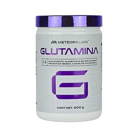 METEORA LABS | Glutamina Monohidratada en Polvo pura - 500 gr, 100 Porciones por envase