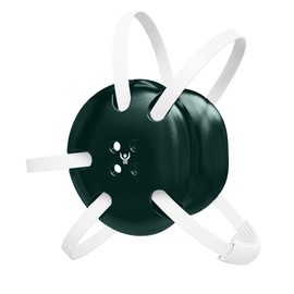 Great Call Athletics | Wrestling Classic Headgear Earguard | Adult Grappling Head Gear | Adjustable Ear Guards White Straps (Dark Green w/ White Straps)